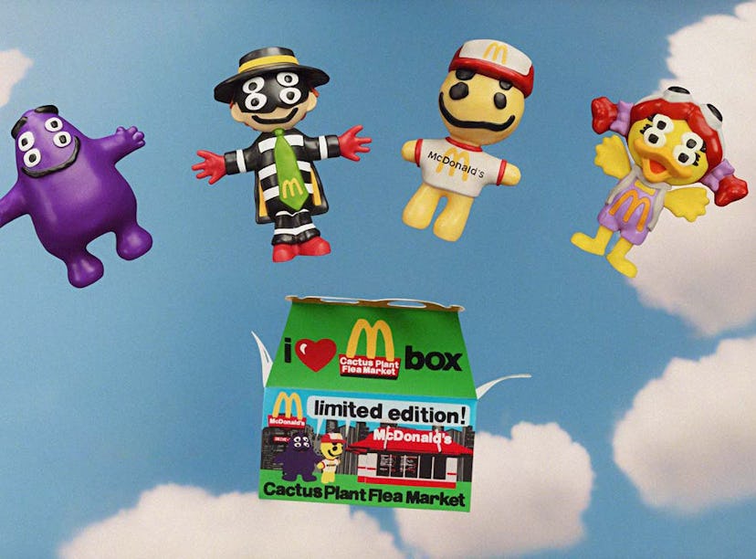 McDonald's new offering looks like an adult Happy Meal, and here's why the toys have four eyes in th...