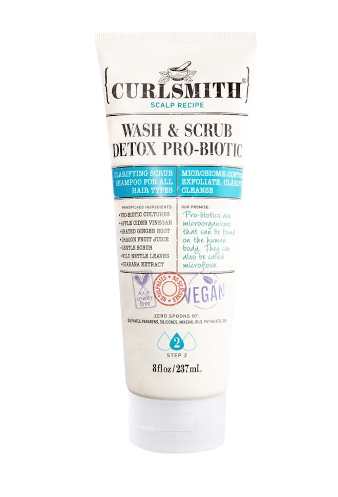 Curlsmith Wash & Scrub Clarifying Detox Shampoo
