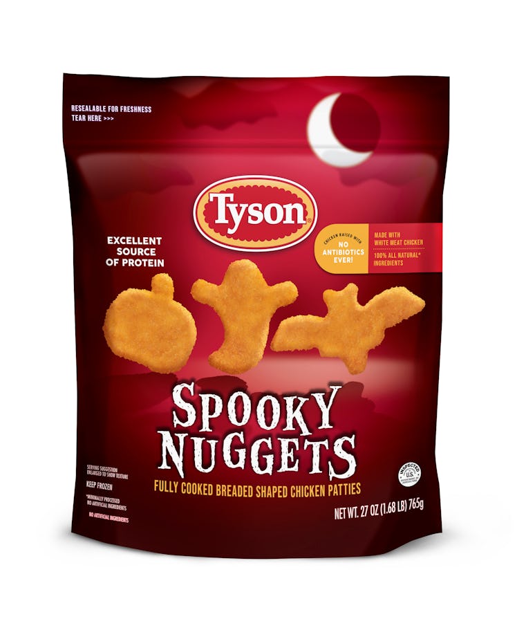 Here's how to get Tyson's Halloween-themed chicken nuggets.