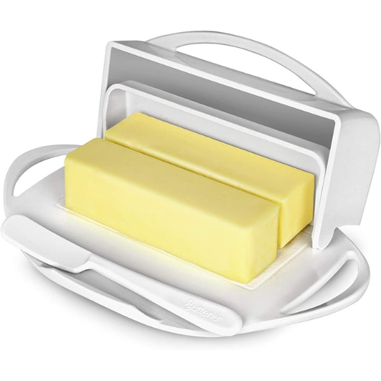 Butterie Flip-Top Butter Dish with Matching Spreader