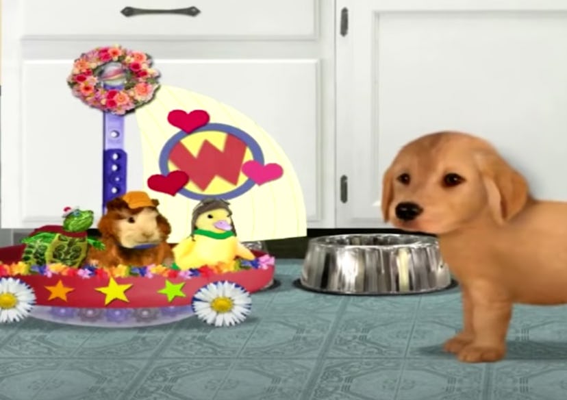 One episode of "Wonder Pets" is about learning to use the potty where you're supposed to.