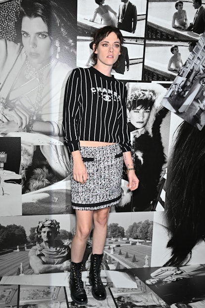 Star Style on X: Karlie Kloss wearing Chanel Jumbo Flap Bag and