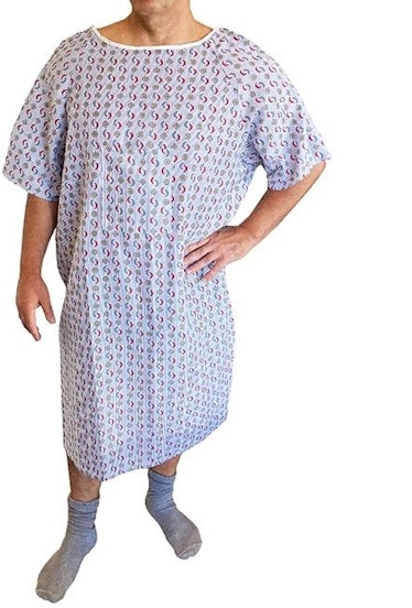 Stranger Things  Hospital Gown With IV Pocket