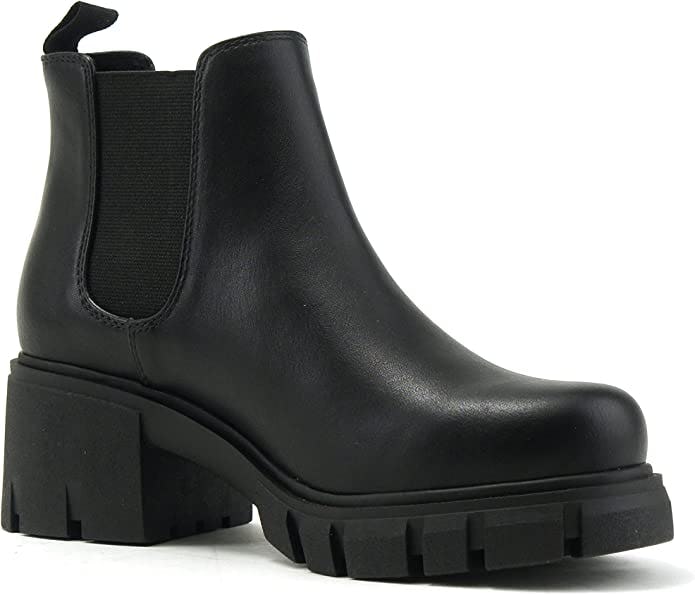 Soda PIONEER Mid Heel Chelsea Bootie