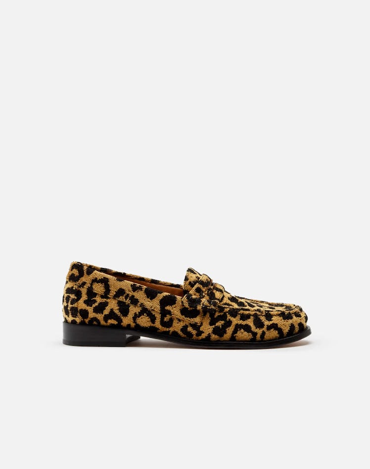 RE/DONE leopard loafers