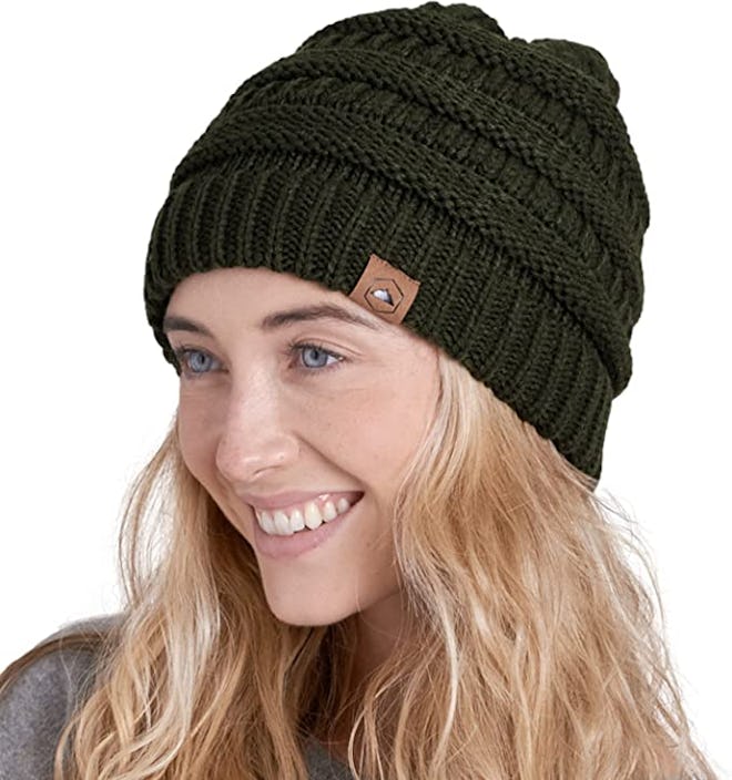 Tough Headwear Cable Knit Beanie