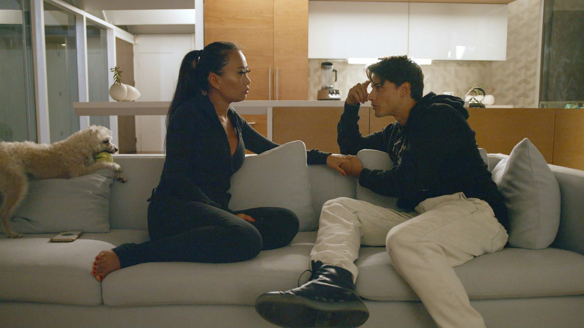 Kelly Mi Li and Andrew Gray in &lsquo;Bling Empire&rsquo; Season 1, via Netflix&rsquo;s press site