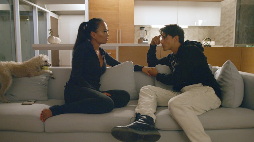 Kelly Mi Li and Andrew Gray in ‘Bling Empire’ Season 1, via Netflix’s press site