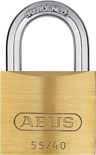 With its hardened steel shackle and brass lock body, this ABUS option is one of the best locks for g...