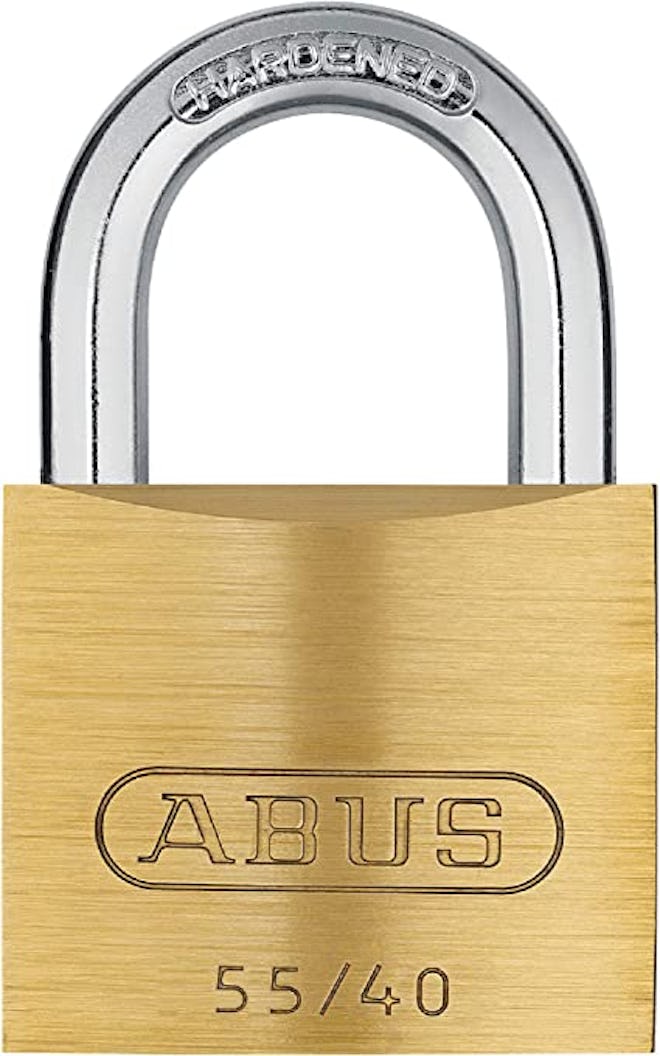 With its hardened steel shackle and brass lock body, this ABUS option is one of the best locks for g…