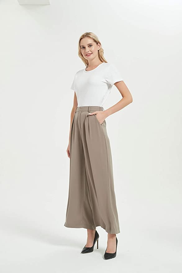 Tronjori Wide Leg Trousers