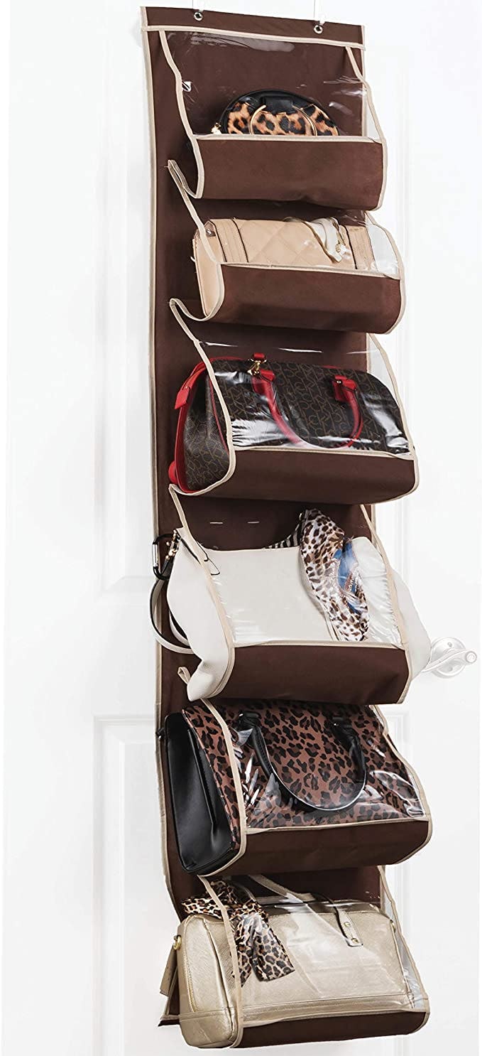 ZOBER Over The Door Purse Organizer