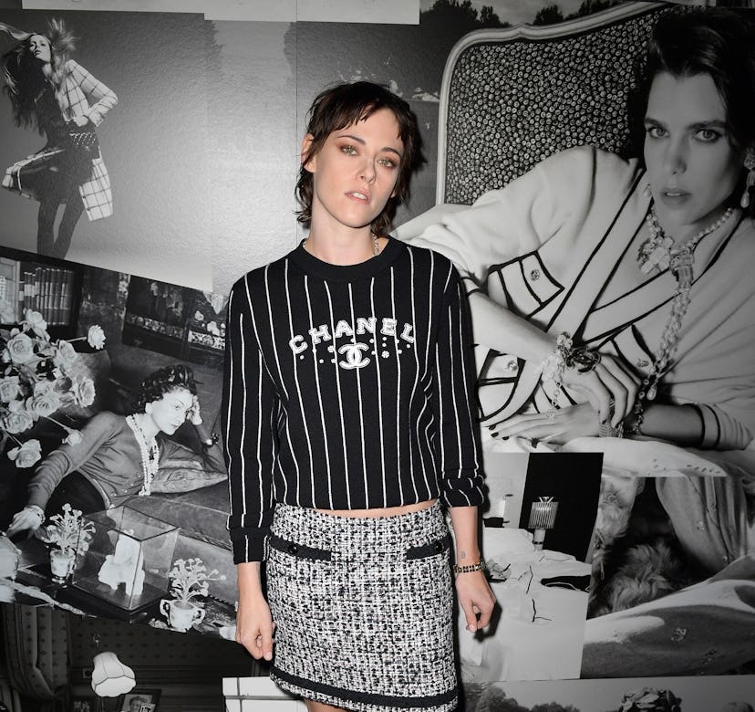 Kristen Stewart attends the Chanel Spring/Summer 2023 Show