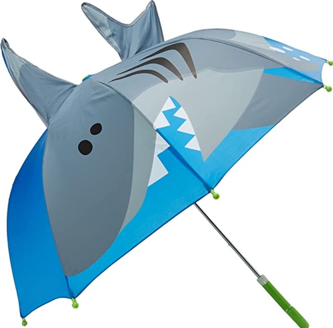 This Stephen Joseph Shark Pop Up Umbrella is one of the best gifts for 2-year-olds.