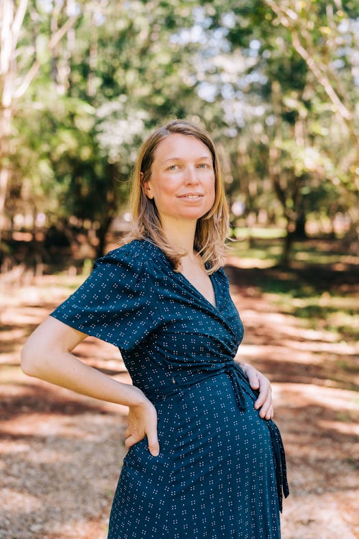 Louisiana Congressional candidate Katie Darling, before she gave birth to her son. 