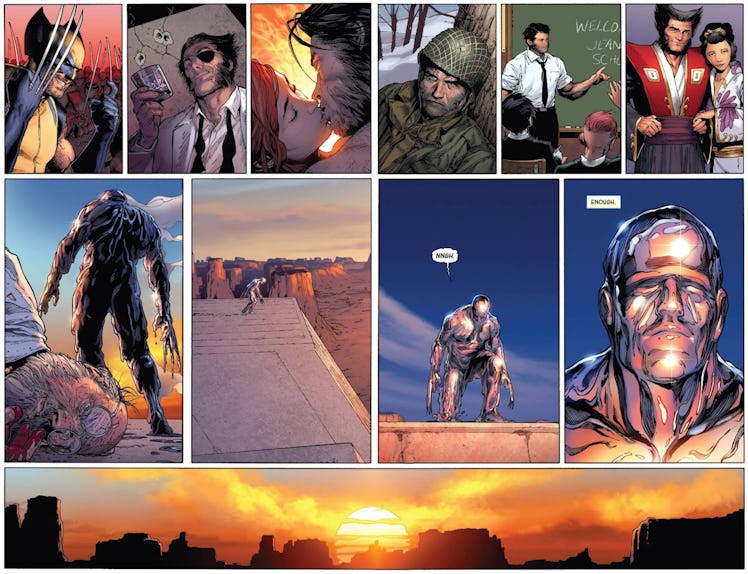 Pages from Death of Wolverine #4 