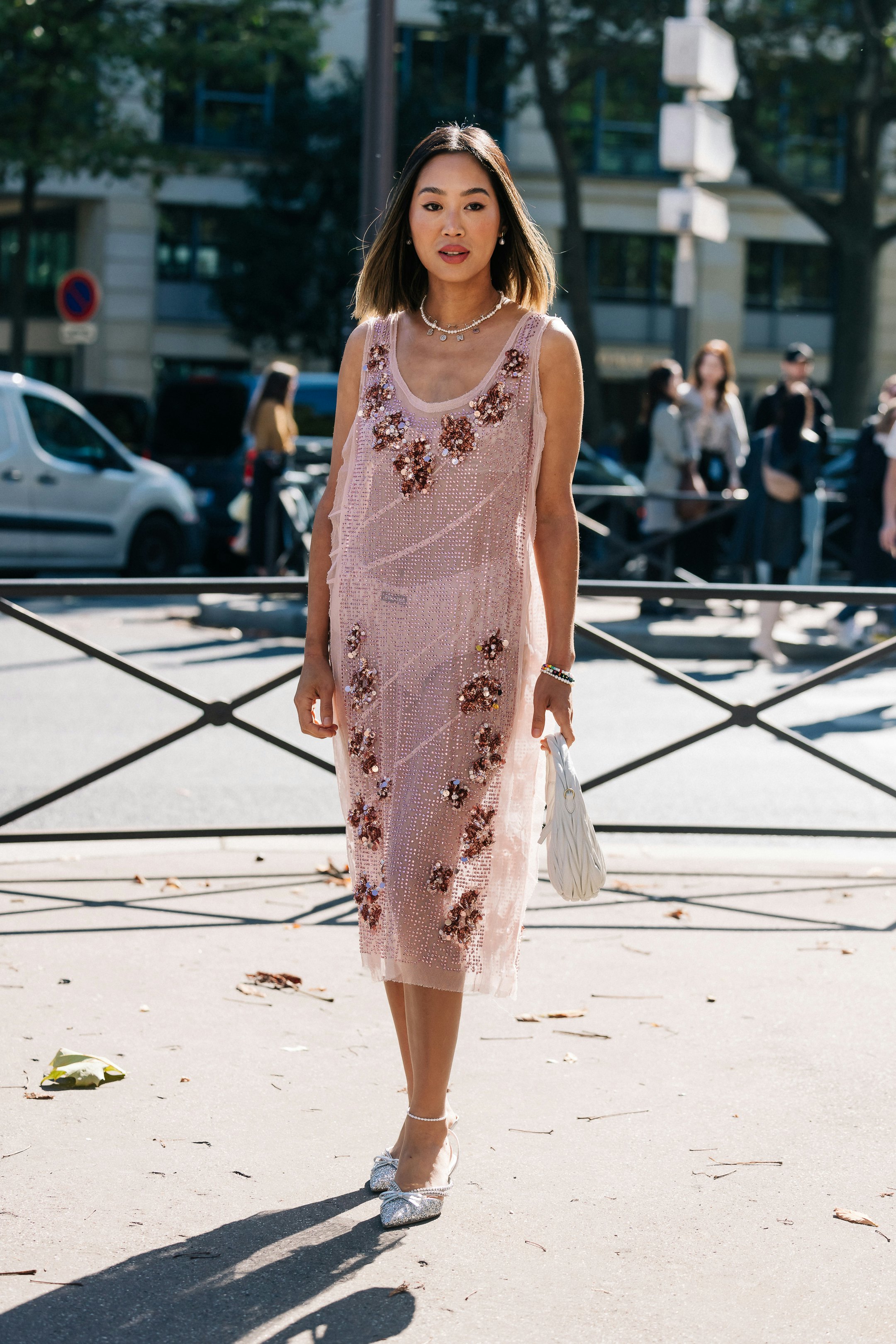 Showgoers Wore Their Best and Brightest Dresses for Day 4 of Paris Fashion  Week Street Style - Fashionista