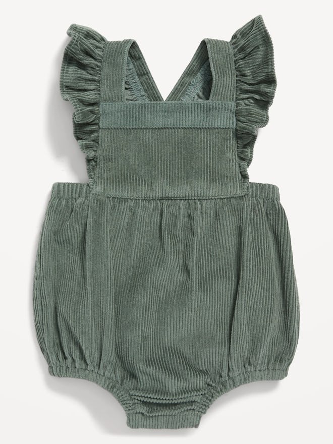 Ruffled Corduroy Overall Romper for Baby