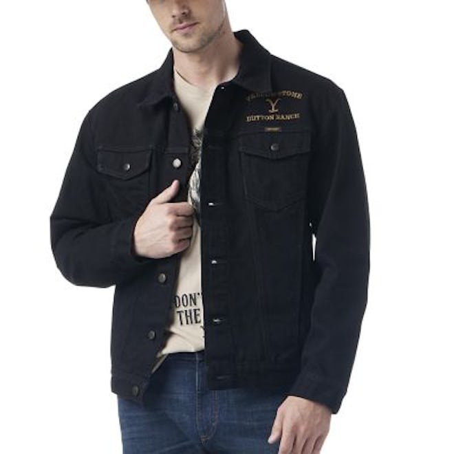 A ranch-worthy jacket with the Dutton brand is a Yellowstone costume you can rewear all year.