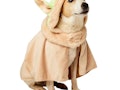 The Disney pet costumes for Halloween have a Baby Yoda costume on sale at ShopDisney.