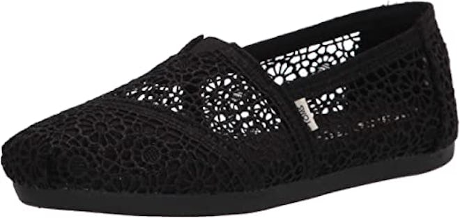These crochet shoes are some of the most comfortable loafers for women.