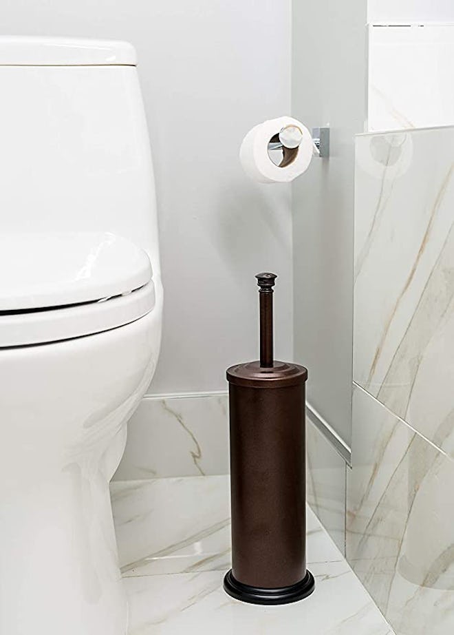 Estilo Stainless Steel Toilet Brush and Holder