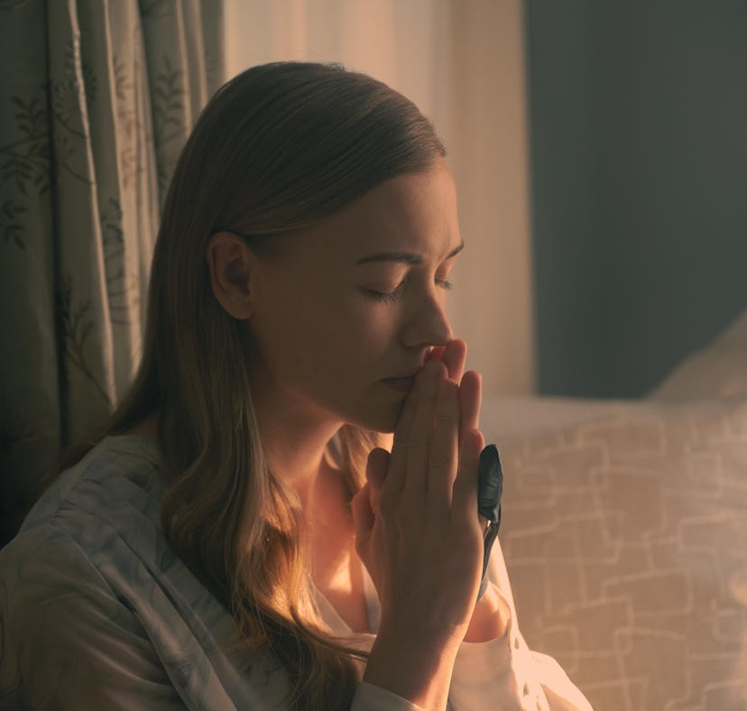 Serena Joy (Yvonne Strahovski) in The Handmaid's Tale