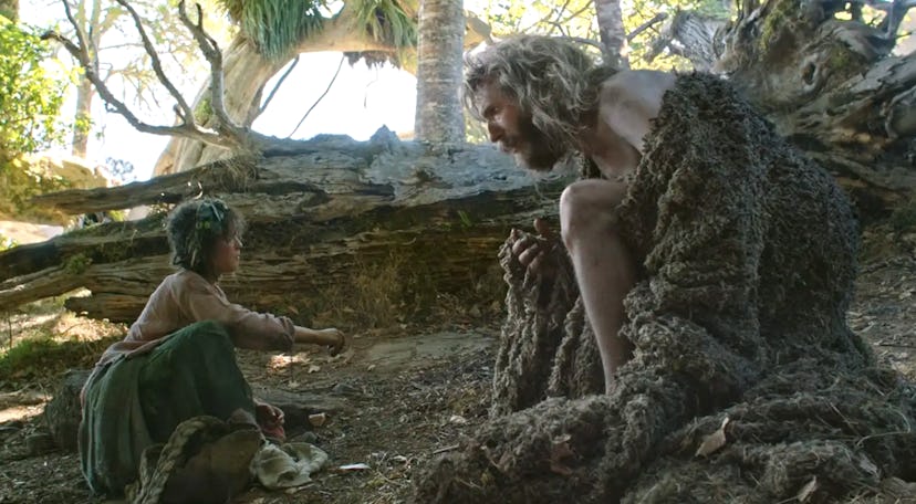 Markella Kavenagh (Nori) and Daniel Weyman (The Stranger) of ‘The Rings Of Power’