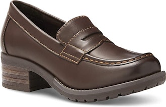 These chunky heel shoes are some of the most comfortable loafers for women.