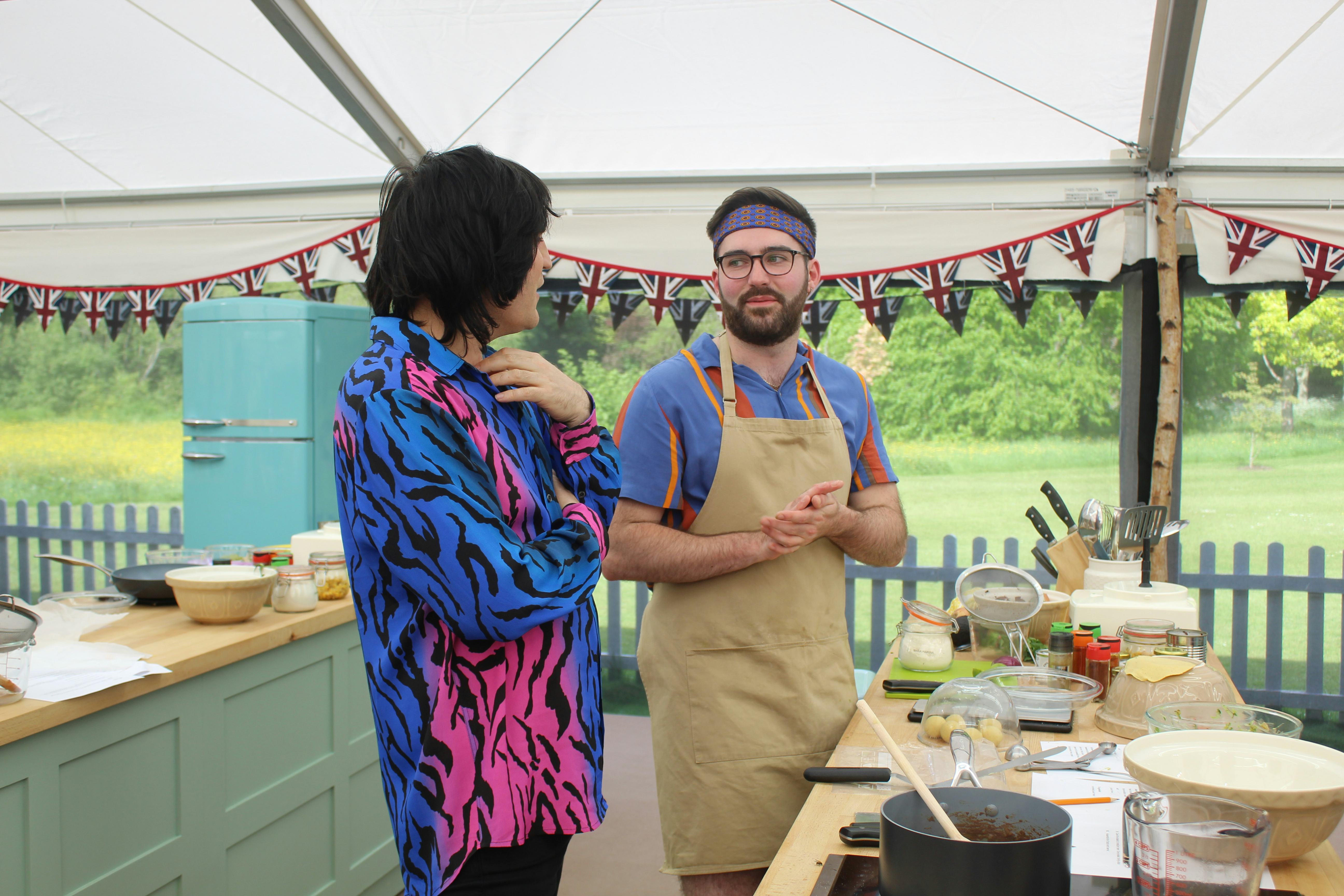 James & Noel on 'Great British Bake Off'