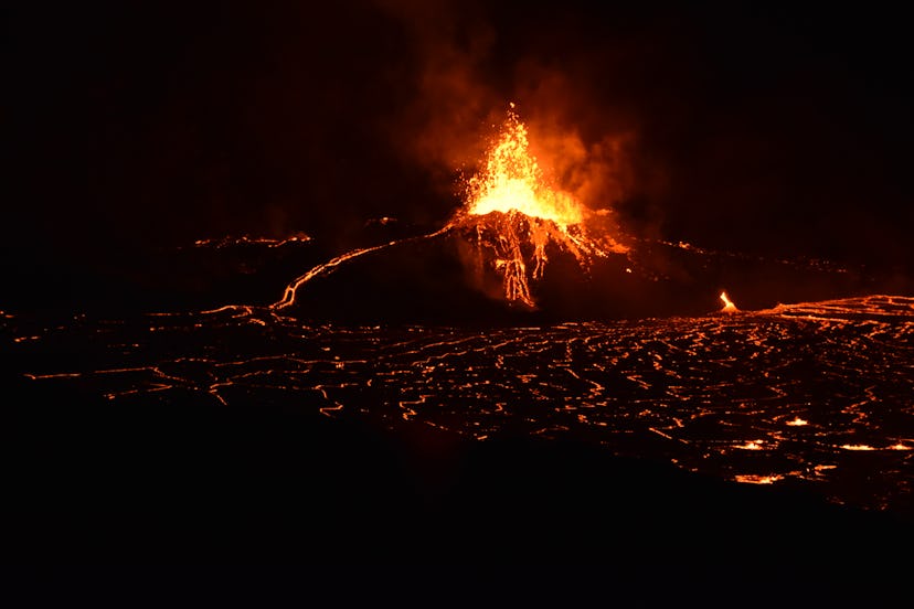 Kīlauea's lava has been flowing for over a year now, with no signs of slowing.