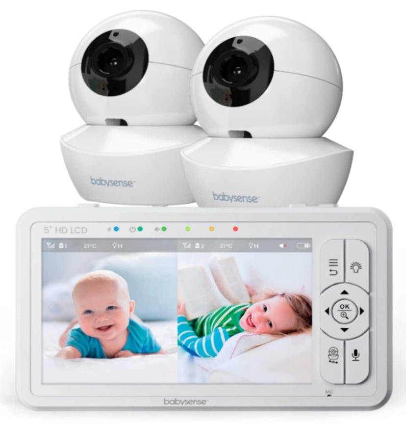 Babysense Video Baby Monitor with 2 Cameras