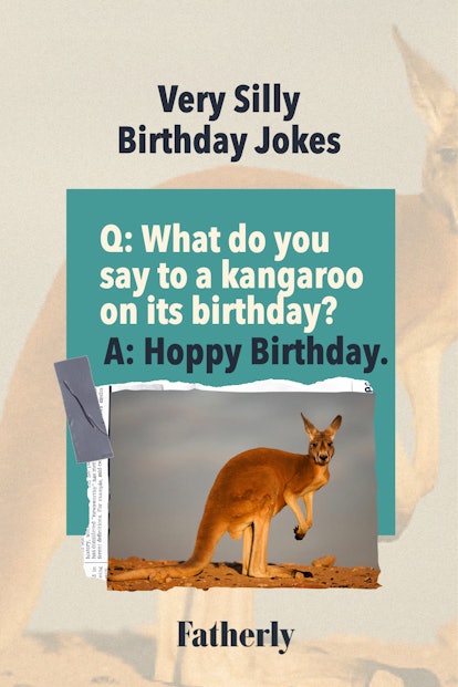 Silly Birthday Jokes: What do you say to a kangaroo on its birthday? 