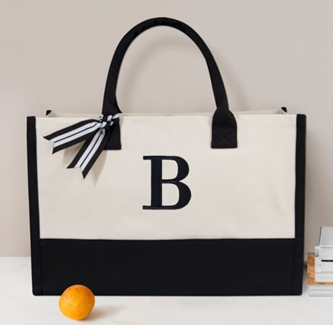 TOPDesign Personalized Monogram Tote