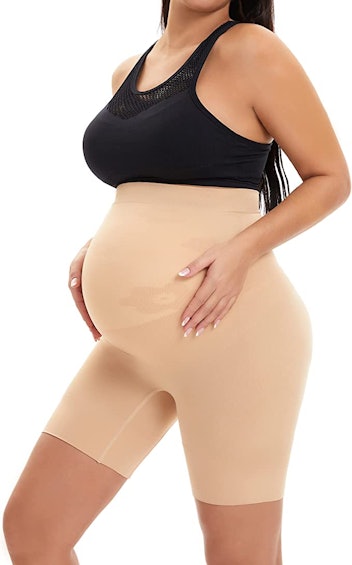 Seamless Maternity Shapewear, Prevent Thigh Chaffing, Belly Support