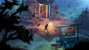 screenshot from The Flame in the Flood video game