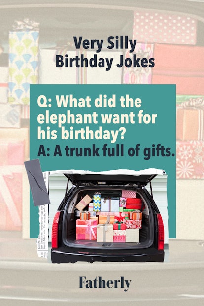 愚蠢的生日笑话:大象想要什么生日礼物?