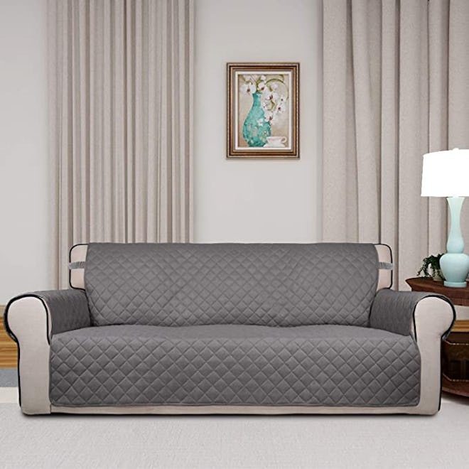 PureFit Reversible Quilted Sofa Cover