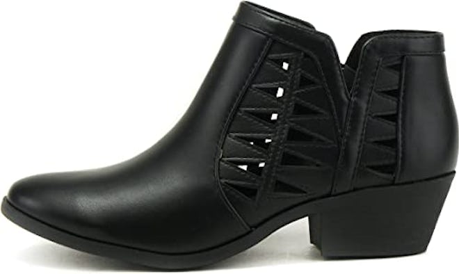 These cutout boots are some of the best black booties.