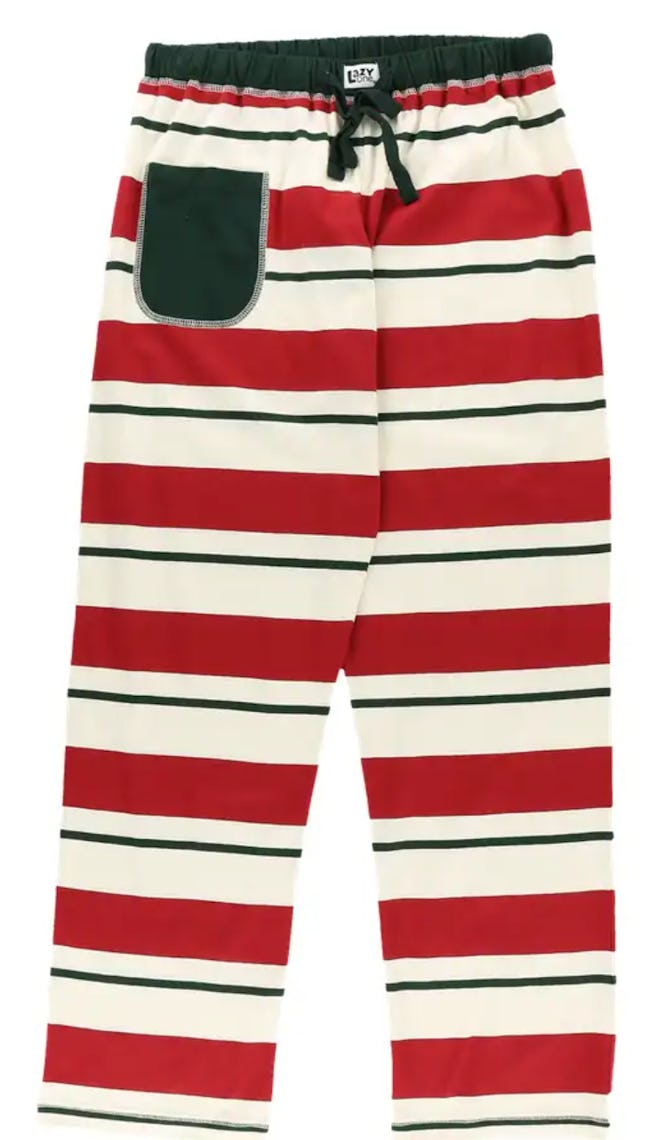 These Family Elf Stripe Women's Regular Fit PJ Pant are some of the best holiday pajamas.