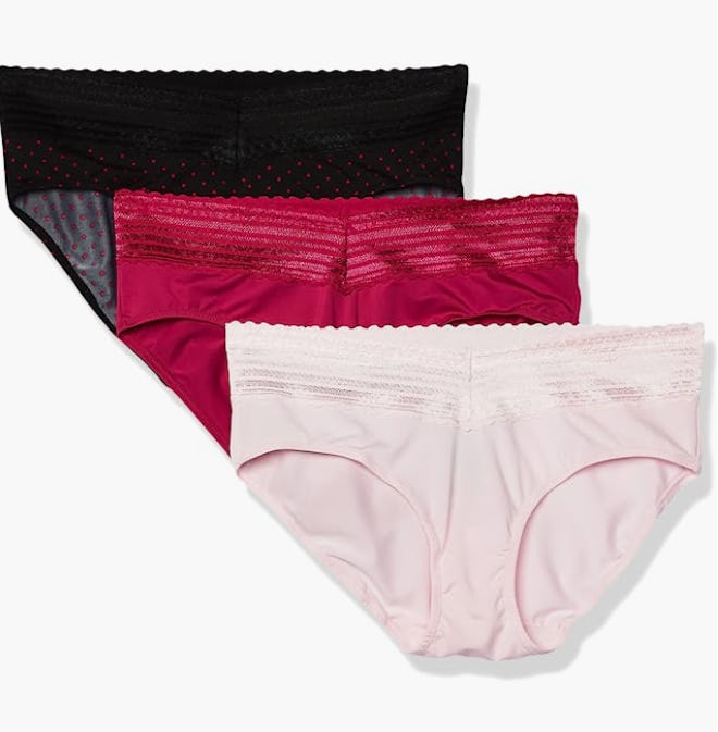 Warner's Blissful Benefits No Muffin Top Panties (3-Pack)