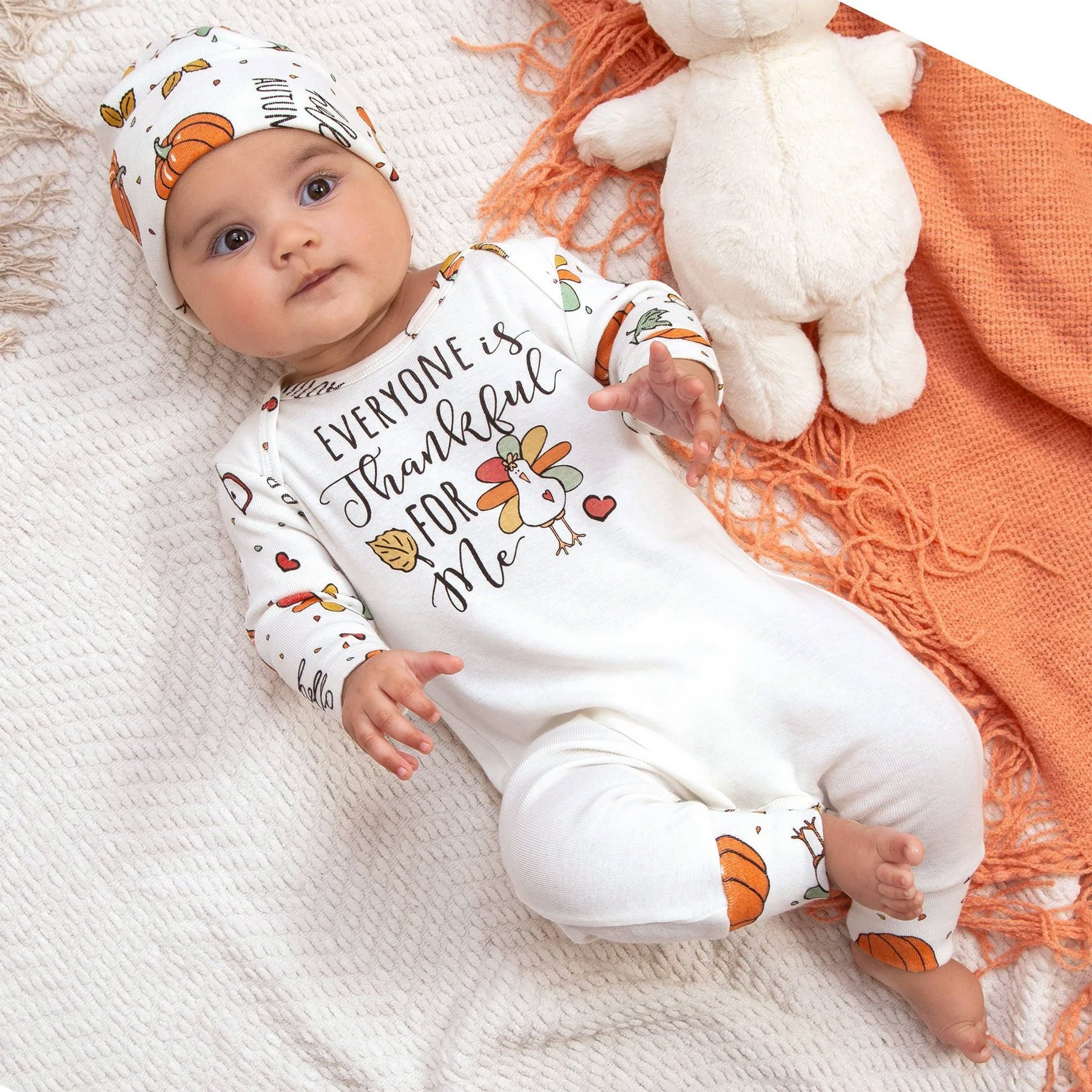 My first 2025 thanksgiving onesie girl