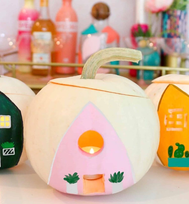 Playhouse pumpkin, easy pumpkin designs