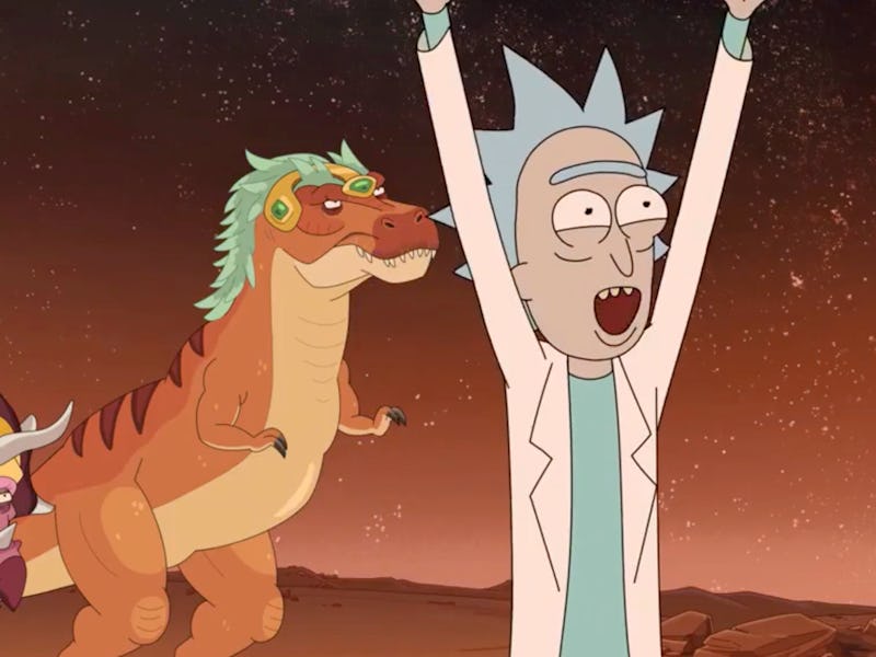 A scene from the show Rick And Morty season 6