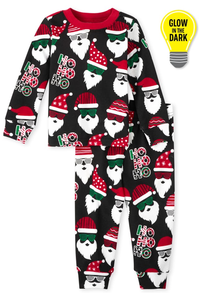 These Unisex Baby And Toddler Matching Family Glow Ho Ho Ho Snug Fit Cotton Pajamas are some of the ...