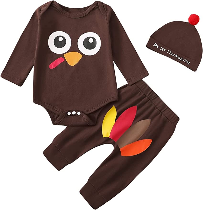 Carters baby boy outlet thanksgiving outfit