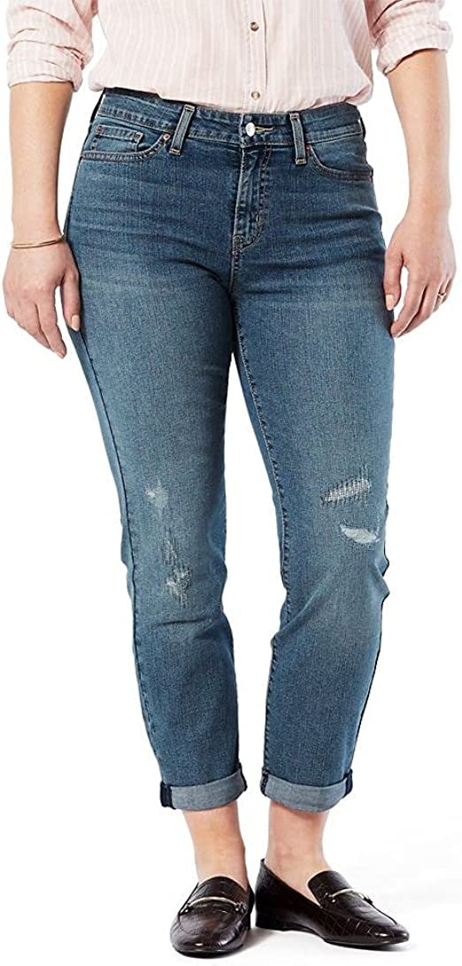 Signature by Levi Strauss &amp; Co. Gold Label Mid Rise Slim Boyfriend Jeans