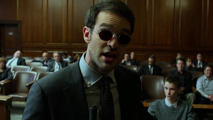 Charlie Cox as Matt Murdock (aka, Daredevil).