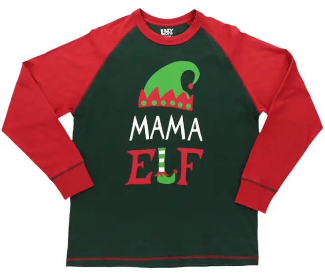 The Mama Elf PJ Tee is one of the best holiday pajamas.