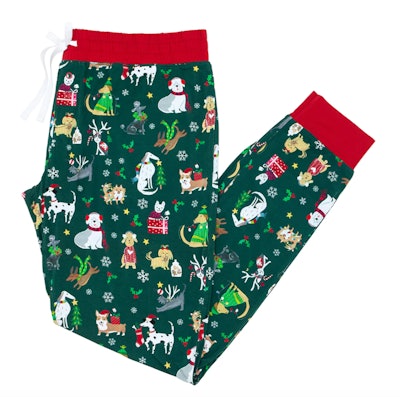 The Holiday Hounds Women's Pajama Pants are some of the best holiday pajamas.